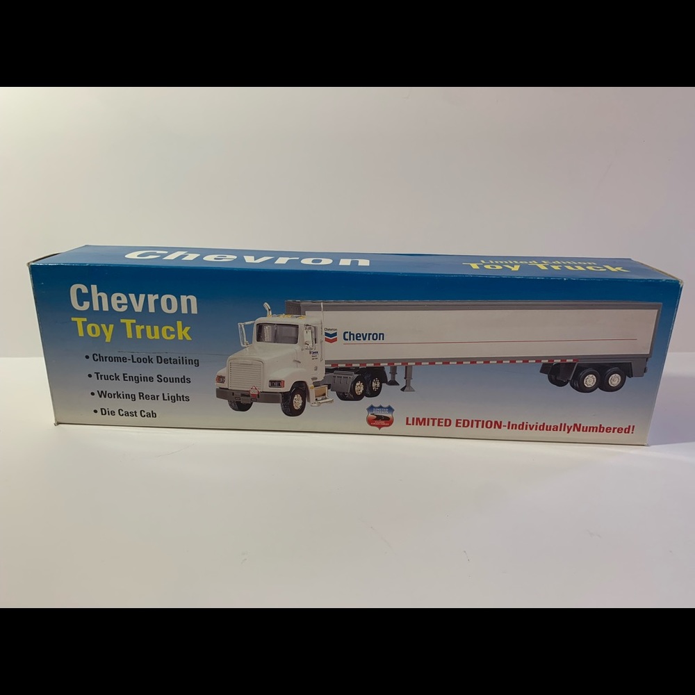 Chevron Die Cast Box Truck Limited Edition